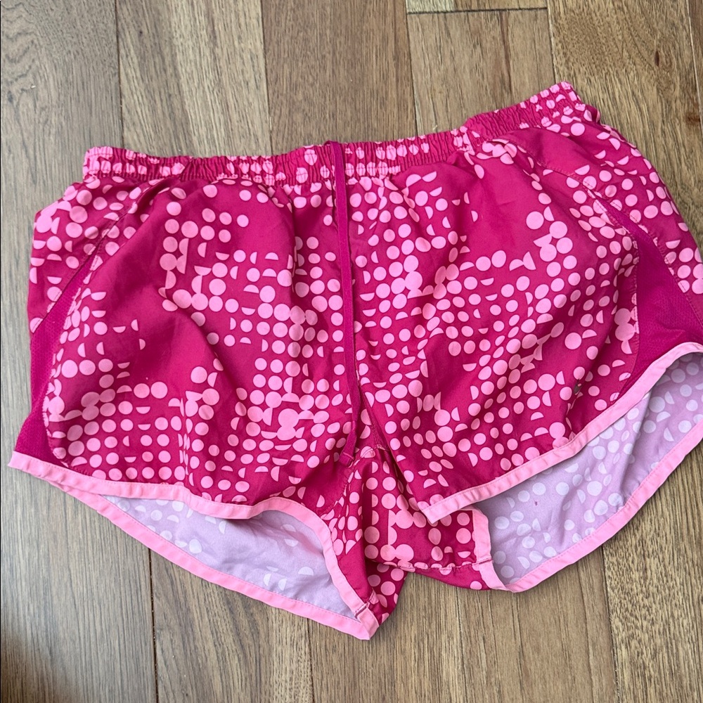 Nike Pink Polka Dot Women's Shorts